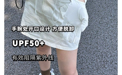 Sun Gloves Protection Plain