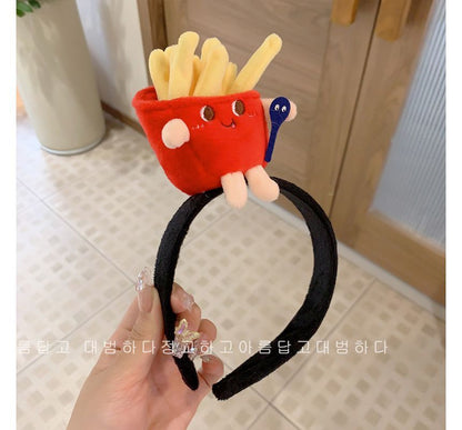 Cartoon Fast Food Chenille Headband