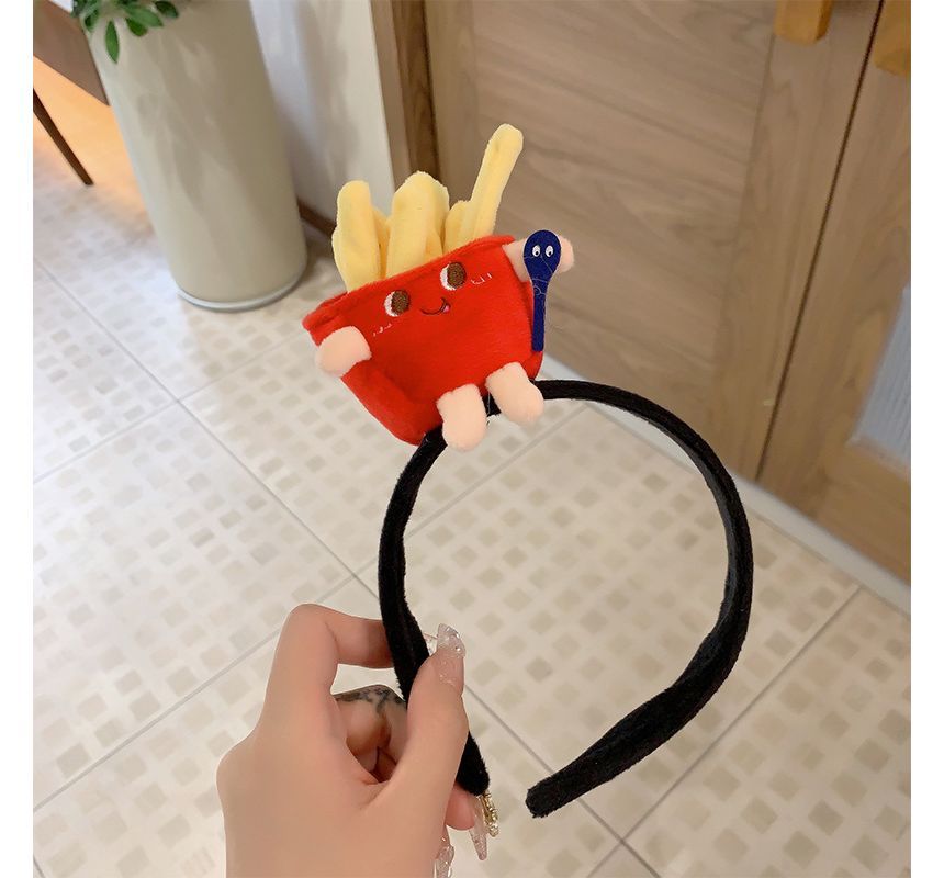 Cartoon Fast Food Chenille Headband