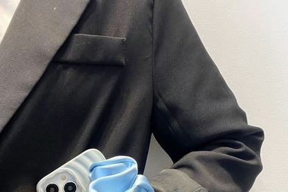 Shirred Phone Case Strap Fabric