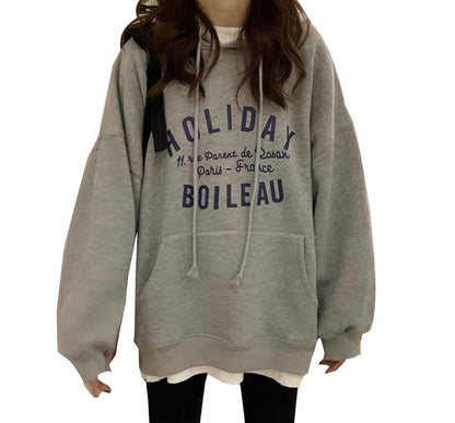 Hoodie Oversized Lettering