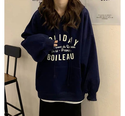 Hoodie Oversized Lettering
