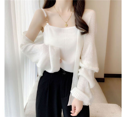 Cami Plain Strap Chain Top