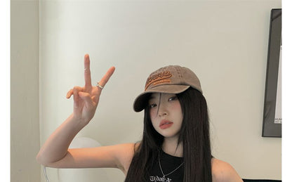 Tank Embroidered Top Neck Crop Crew Letter