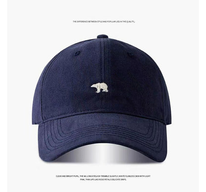Bear Polar Embroidered Baseball Cap