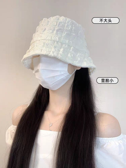 Hat Puffed Plain Bucket