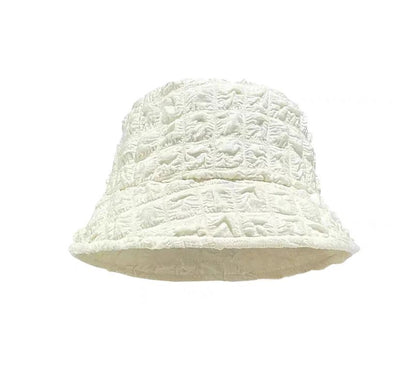 Hat Puffed Plain Bucket