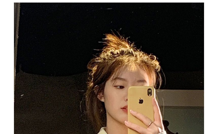 Long-Sleeve Shirt Polo Striped