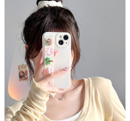 Phone Strap Hand Case Cartoon