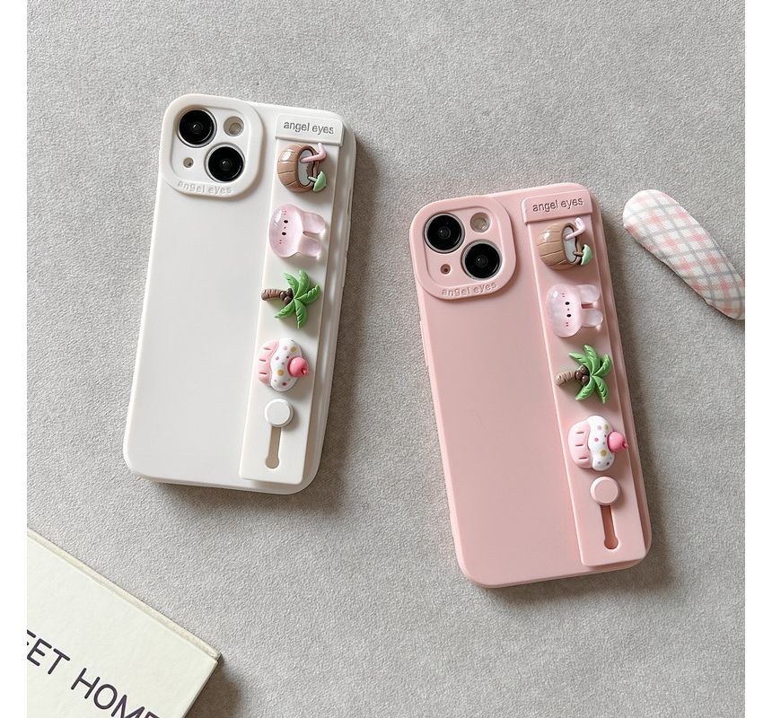 Phone Strap Hand Case Cartoon