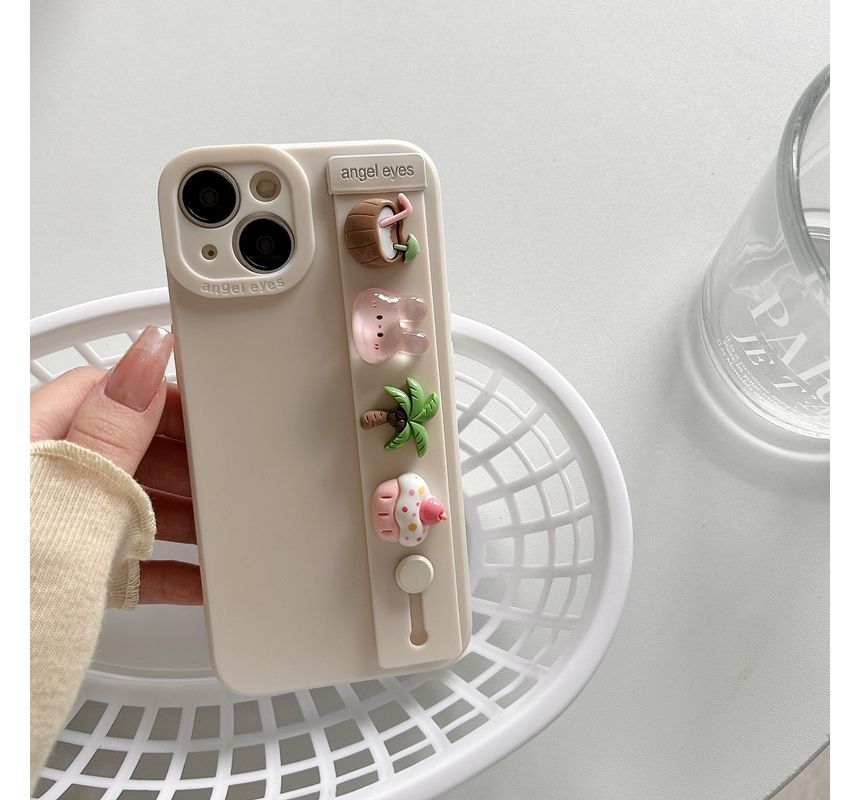 Phone Strap Hand Case Cartoon