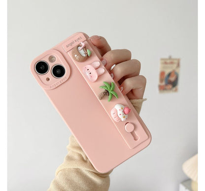 Phone Strap Hand Case Cartoon