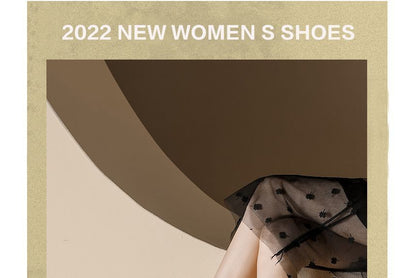 Chaussures plates pointues