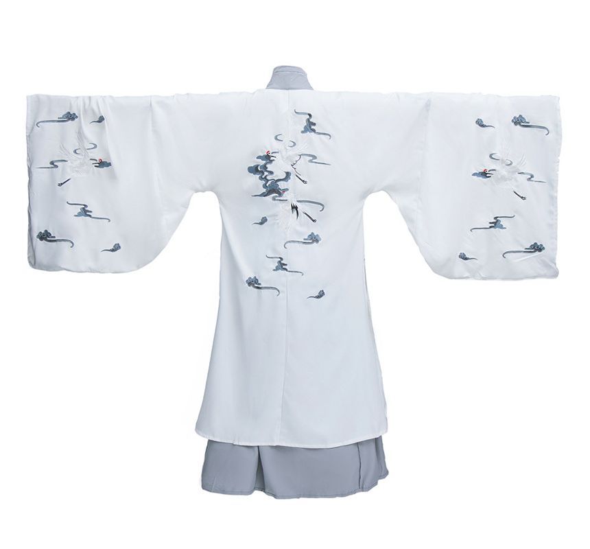 Traditional Chinese Costume Embroidered Robe / Long