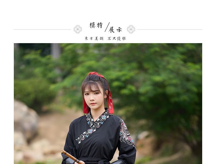 Costume traditionnel chinois assorti pour couple