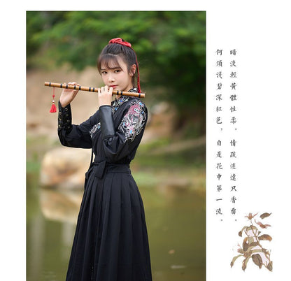 Costume traditionnel chinois assorti pour couple