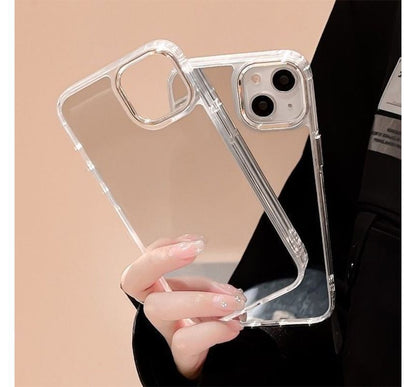 Mirrored Phone Case - iPhone 14 Pro Max / 14 Pro / 14 Max / 14 / 13 Pro Max / 13 Pro / 13 / 13 mini / 12 Pro Max / 12 Pro / 12 / 12 mini / 11 Pro Max / 11 Pro / 11 / SE / XS Max / XS / XR / X / 8 / 8 Plus / 7 / 7 Plus