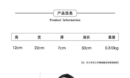 Shoulder Leather Faux Bag