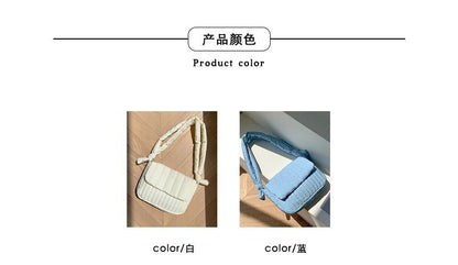 Sac bandoulière à rabat matelassé