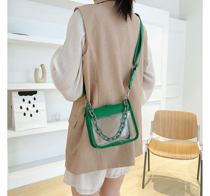 Transparent Bag Crossbody Chain
