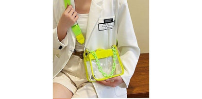 Transparent Bag Crossbody Chain