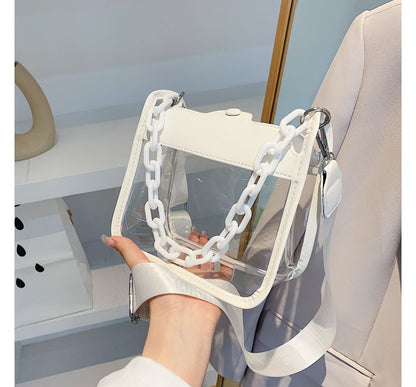 Transparent Bag Crossbody Chain