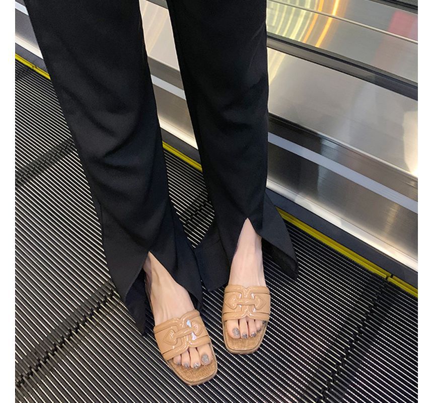 Sandals Buckled Slide