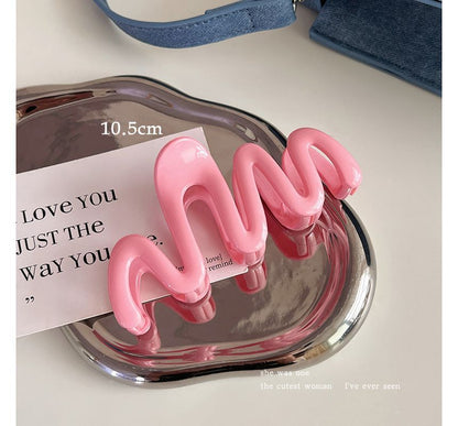 Curve Acrylic Hair Clamp