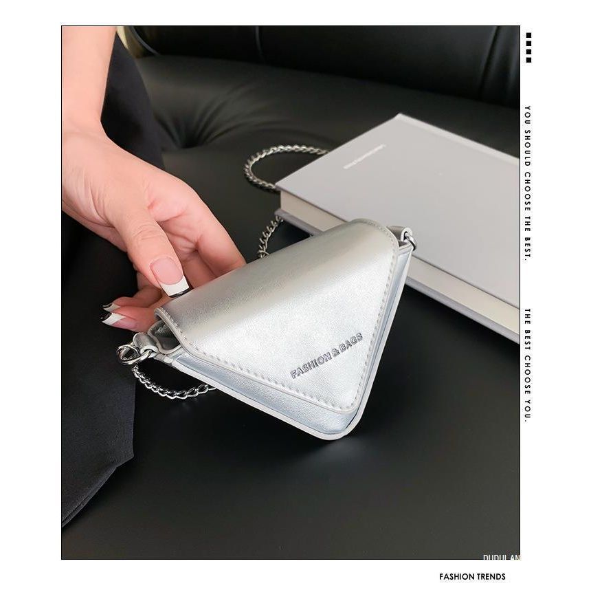 Bag Crossbody Chain Triangle Strap