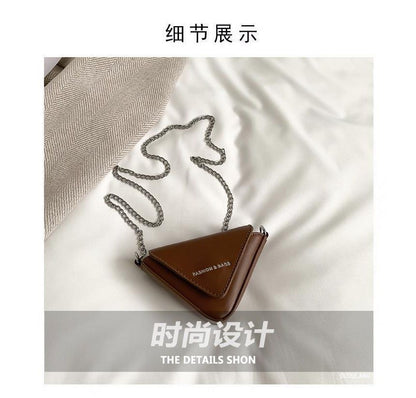 Bag Crossbody Chain Triangle Strap
