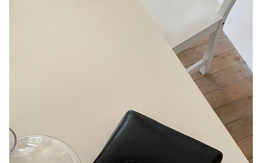 Heart Leather Faux Handbag Lock