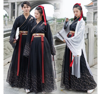 Traditional Chinese Couple Matching Costume Long