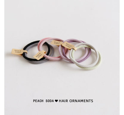 Set of 2: Plain Hair Tie