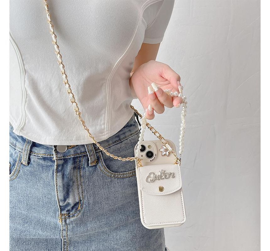 Butterfly Coin Case Phone Purse Strap