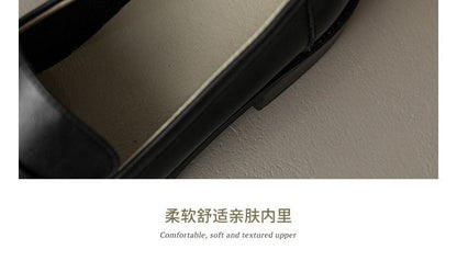 Faux Loafers Penny Leather