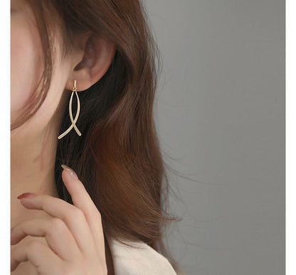 Cross Dangle Earring