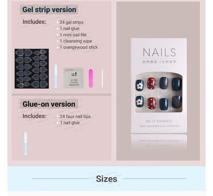 Bow Press-On Nails