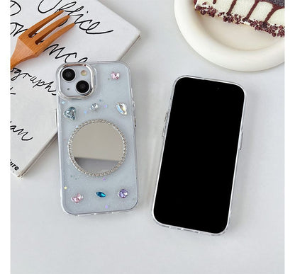 Mirrored Case Phone Embellished