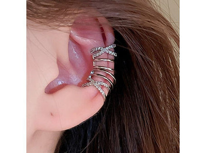 Alloy Cuff Earring Layered