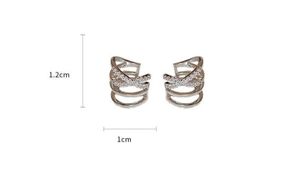 Alloy Cuff Earring Layered