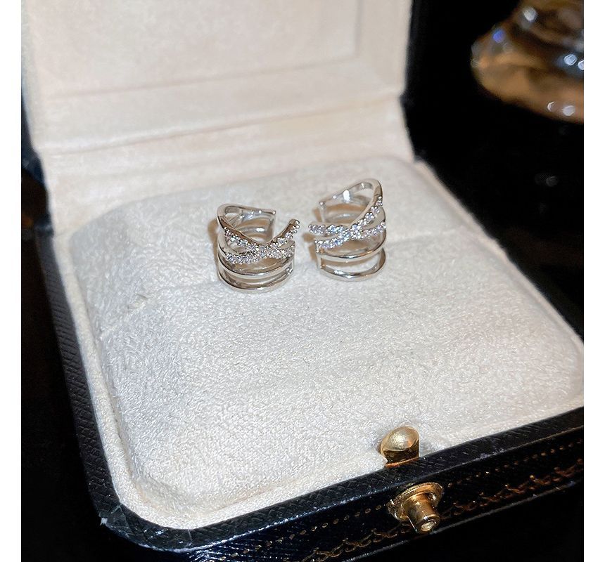 Alloy Cuff Earring Layered