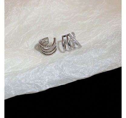 Alloy Cuff Earring Layered