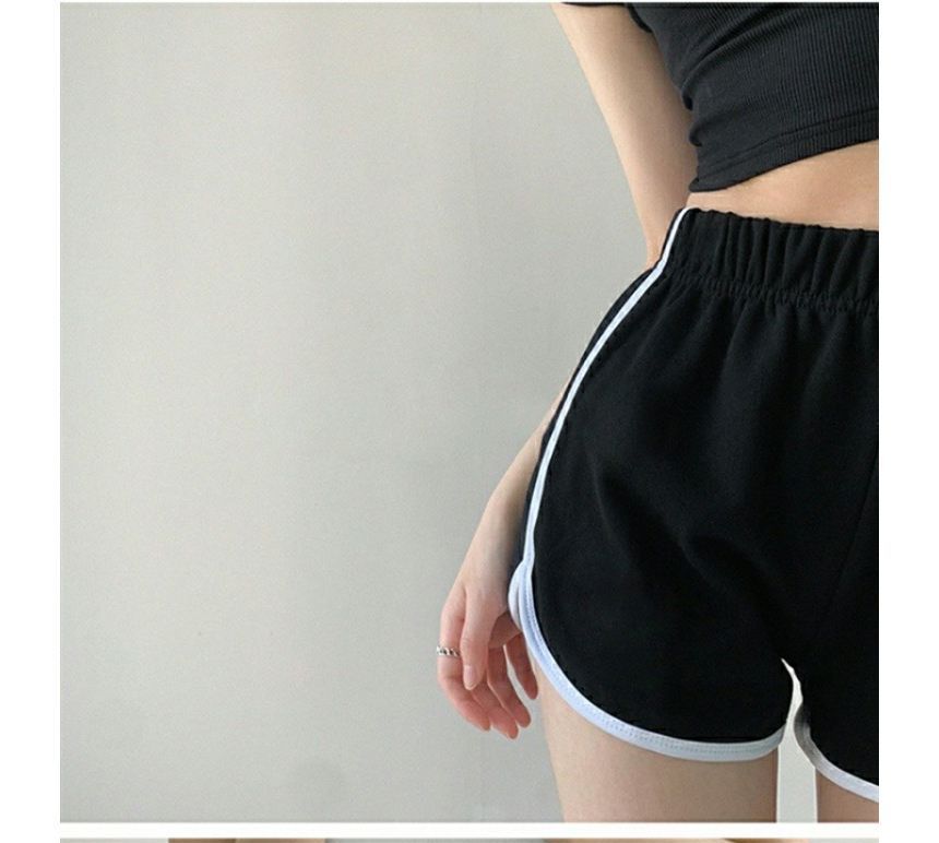 Shorts Waist Piped Elastic