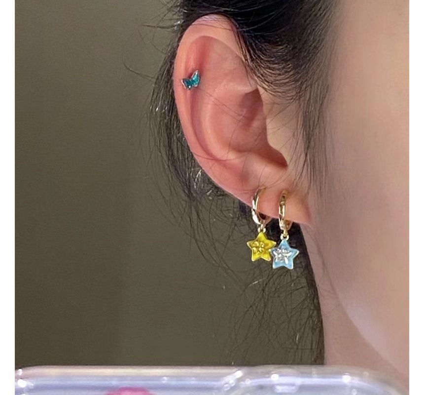of Set Designs) 6: Dangle (Various Alloy Star Earring