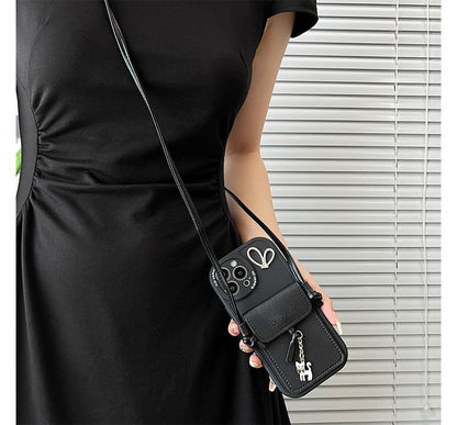 Holder Pendant Phone Cat Card Case