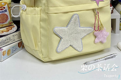 Star Applique Backpack / Charm / Set