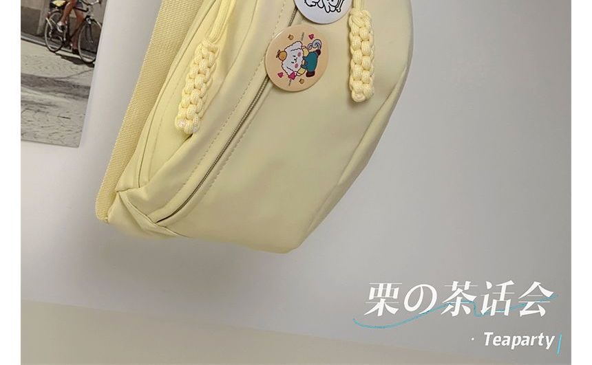 Plain Sling Bag / Badge / Charm / Set