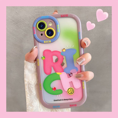 Lettering Case Phone Print