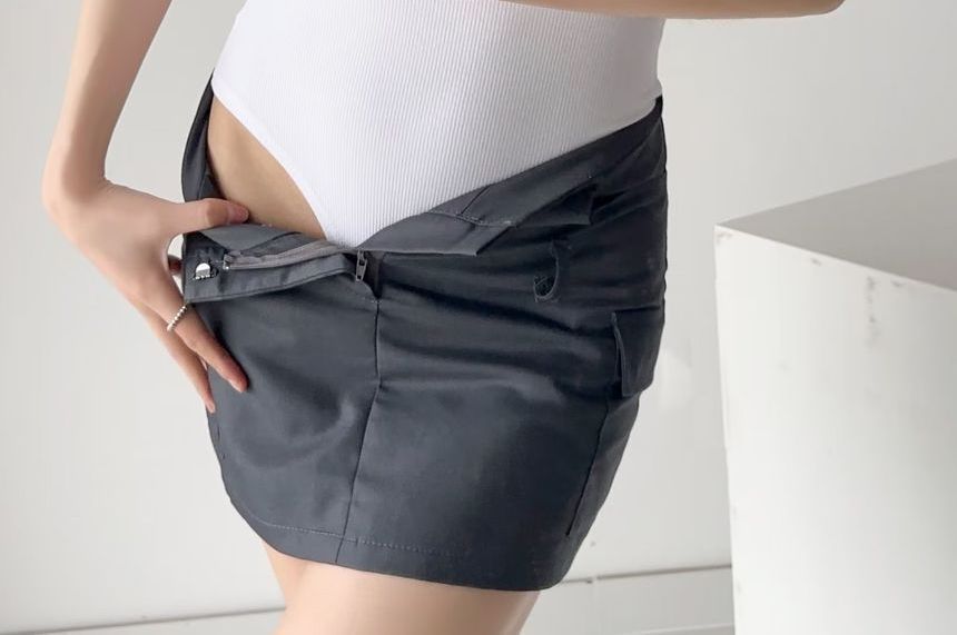 Sleeveless Top Plain Neck Bodysuit Scoop