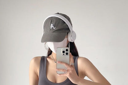 Plain Sleeveless Neck Bodysuit Scoop Top